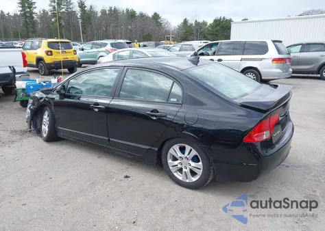 2008 Honda Civic Lx из США, поврежденный, VIN 2HGFA165X8H309273